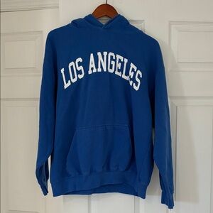 Audrey 3+1 Blue Los Angeles Hoodie